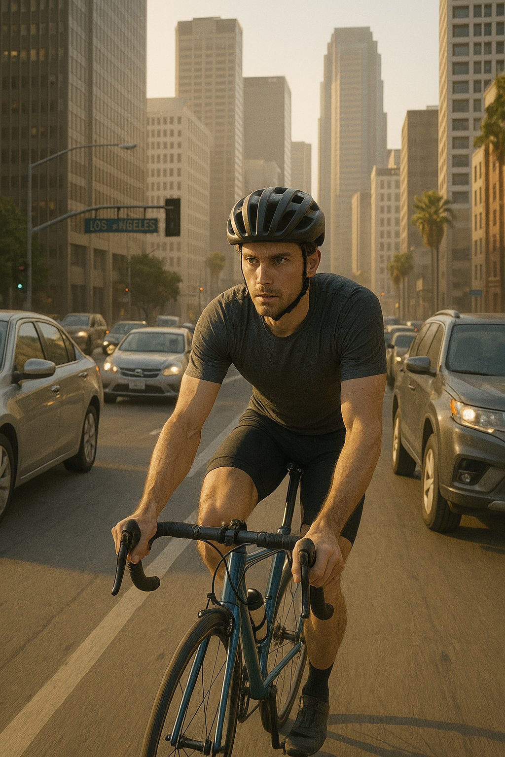 Skeeter Davis in LA traffic