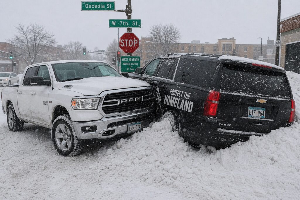 ICE Snow Crash in St. Paul
